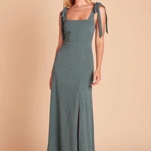 Birdy Grey Alex Convertible Dress in Sea Glass Crepe